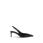 Dolce & Gabbana Black Calf Leather Bos Taurus High Heel Pumps - EU36.5/US6.5