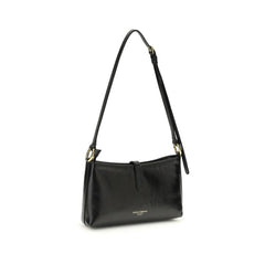 Dolce & Gabbana Black Calf Leather Bos Taurus Shoulder Bag