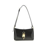 Dolce & Gabbana Black Calf Leather Bos Taurus Shoulder Bag