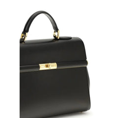Sac bandoulière en veau noir Bos Taurus Dolce & Gabbana