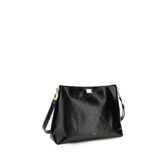 Sac bandoulière en veau noir Bos Taurus Dolce & Gabbana