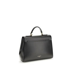 Sac bandoulière en veau noir Bos Taurus Dolce & Gabbana