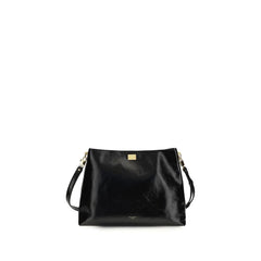 Sac bandoulière en veau noir Bos Taurus Dolce & Gabbana