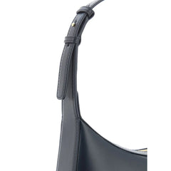 Dolce & Gabbana Black Calf Leather Bos Taurus Shoulder Bag