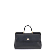 Dolce & Gabbana Sac Bandoulière en Calfskin Noir Bos Taurus - Sacs Bandoulière
