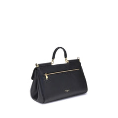 Dolce & Gabbana Sac Bandoulière en Calfskin Noir Bos Taurus - Sacs Bandoulière