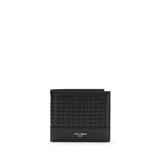 Dolce & Gabbana Black Calf Leather Bos Taurus Wallet