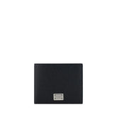 Dolce & Gabbana Black Calf Leather Bos Taurus Wallet - Wallets