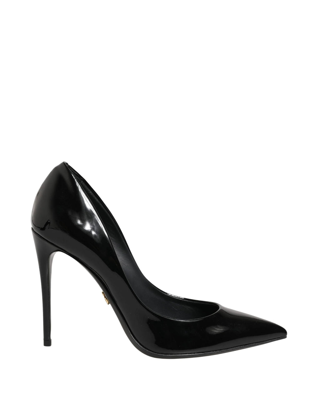 Dolce & Gabbana Black Calf Leather Stiletto Heels Pumps Shoes - EU35.5/US5