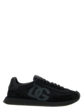 Dolce & Gabbana Black Calfskin Athletic Sneakers