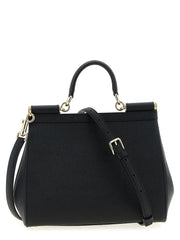 Dolce & Gabbana Black Calfskin Handbag