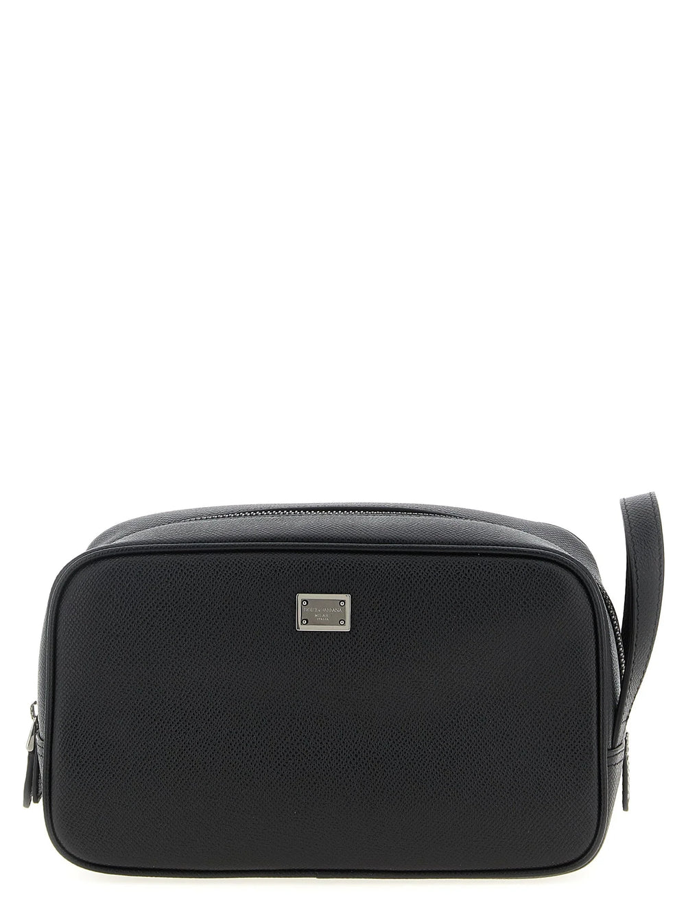 Dolce & Gabbana Black Calfskin Leather Wallet