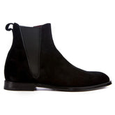 Dolce & Gabbana Black Calfskin Men Ankle Boot - EU46/US13