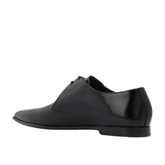 Dolce & Gabbana Black Calfskin Oxfords And Derbies - EU39/US6
