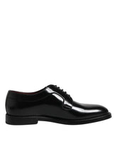 Dolce & Gabbana Black Calfskin Oxfords And Derbies - EU46/US13