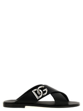 Dolce & Gabbana Black Calfskin Slides - EU 40 | US 7