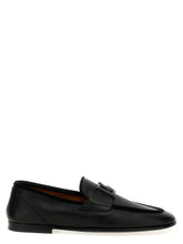 Dolce & Gabbana Black Calfskin Slip-On Loafers