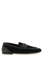 Dolce & Gabbana Black Calfskin Slip-On Loafers - EU 42 | US 9