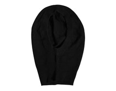 Dolce & Gabbana Black Cashmere Knitted Ski Mask Balaclava Hat - Balaclavas