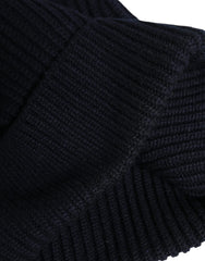 Dolce & Gabbana Black Cashmere Knitted Winter Beanie Hat - Beanies