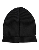 Dolce & Gabbana Black Cashmere Knitted Winter Beanie Hat - Beanies