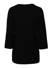 Dolce & Gabbana Black Cashmere Quilted Embellished Jacket - IT36|XXS - Bolero Jackets