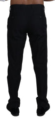 Dolce & Gabbana Black Chino Formal Cotton Pants - IT46 | S - Chinos