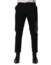 Dolce & Gabbana Black Cotton Cargo Dress Men Pants - IT46 | S - Cargo Pants