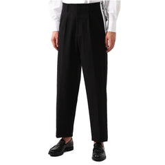 Dolce & Gabbana Black Cotton Casual Pants - 48 | M