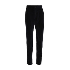 Dolce & Gabbana Black Cotton Casual Pants - IT46 | S