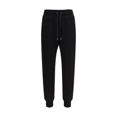Dolce & Gabbana Μαύρο βαμβακερό παντελόνι casual - IT46 | S