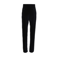 Dolce & Gabbana Black Cotton Casual Pants - IT46 | S