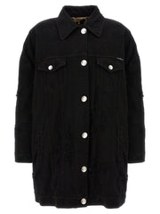 Chaqueta Vaquera de Algodón Negro Dolce & Gabbana - IT42