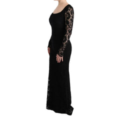Dolce & Gabbana Black Cotton Dress - IT36 | XS