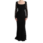 Dolce & Gabbana Black Cotton Dress - IT36 | XS - Dresses