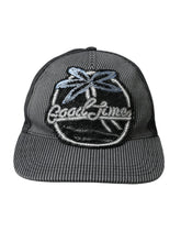Dolce & Gabbana Black Cotton Embellished Baseball Hat Men - 59 cm|L