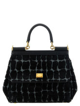 Dolce & Gabbana Black Cotton Handbag