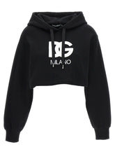 Dolce & Gabbana Black Cotton Hoodie
