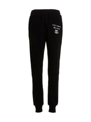 Dolce & Gabbana Black Cotton Joggers (Workout Pants) - IT56 | XL