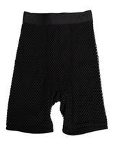 Dolce & Gabbana Black Cotton Logo Shorts Midi Trouser Underwear - IT2 | S - Boyshorts