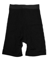 Dolce & Gabbana Black Cotton Logo Shorts Midi Trouser Underwear - IT2 | S - Boyshorts