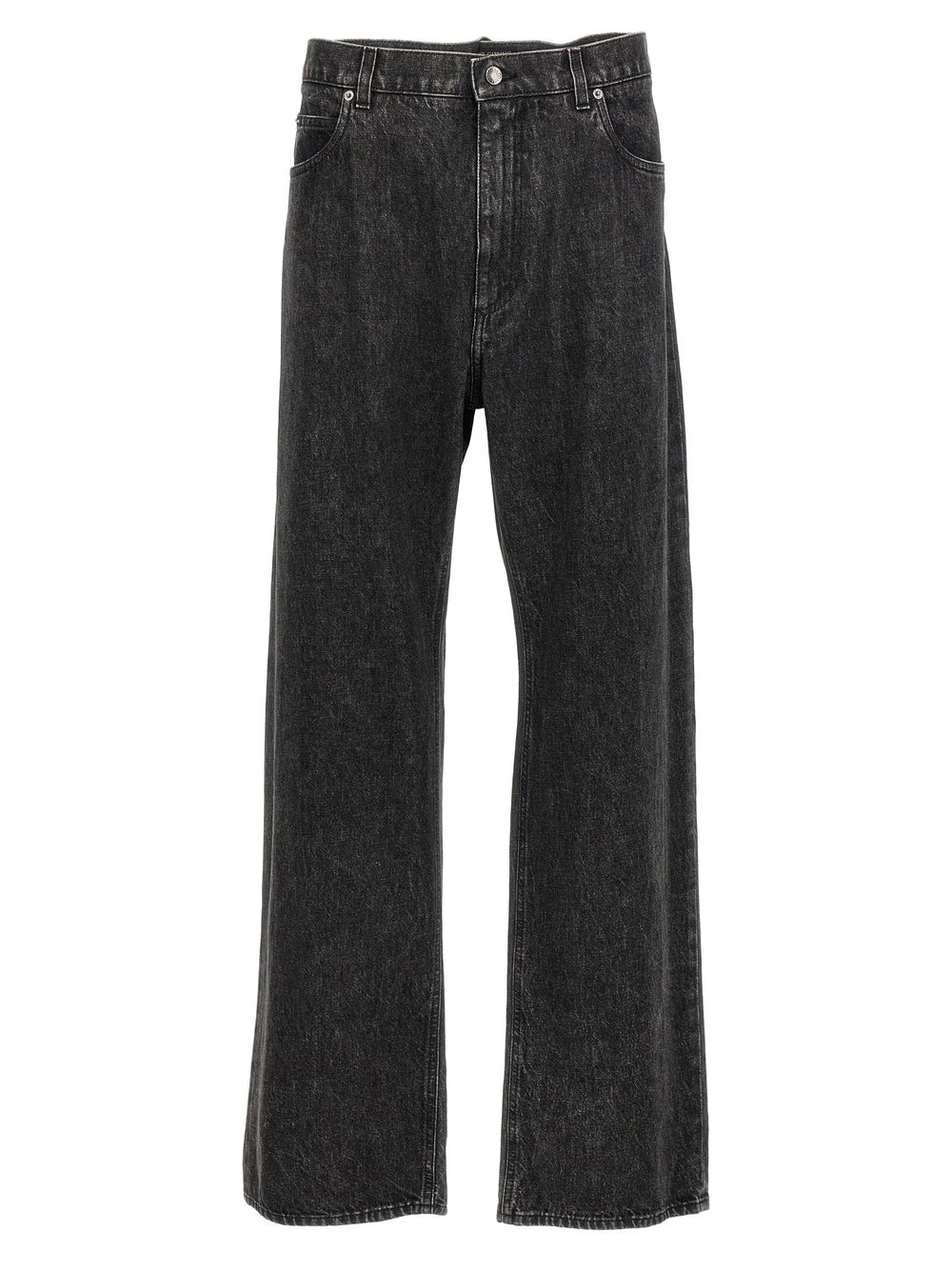 Dolce & Gabbana Black Cotton Relaxed Fit Jeans - IT46 | S