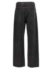 Dolce & Gabbana Black Cotton Relaxed Fit Jeans - IT46 | S