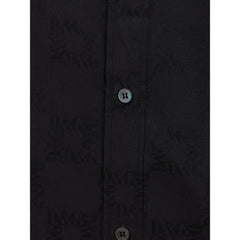 Dolce & Gabbana Black Cotton Shirt - IT39 | M - Shirts