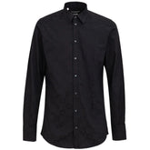 Dolce & Gabbana Black Cotton Shirt - IT39 | M - Shirts