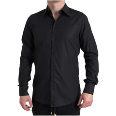 Dolce & Gabbana Black Cotton Shirt - IT40 | M