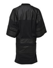 Dolce & Gabbana Black Cotton Short Sleeves V-neck T-shirt - IT40|S - T-Shirts