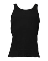 Dolce & Gabbana Black Cotton Sleeveless Underwear Tank T-shirt - IT7 | XL - Men’s Undershirts