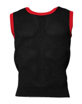 Dolce & Gabbana Black Cotton Slim Fit Round Neck T-shirt - IT48 | M - Tank Tops