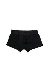 Dolce & Gabbana Black Cotton Stretch Regular Boxer Underwear - IT4 | S - Boxer Briefs